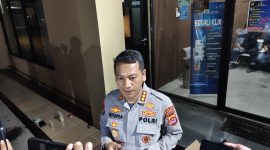 Kabid Humas Polda Banten, Maruli Ahiles Hutapea, memberikan keterangan pada pers, (Dok)