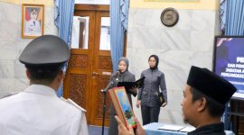 Bupati Serang Lantik Sejumlah Pejabat Administrator Kabupaten Serang (Pung/totalbanten). 