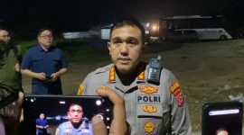 Kapolresta Serang Kota, Kombes Pol, Yudha Satria, memberikan keterangan Kepada Pers. (Dok/Total Banten)