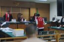 Suasana persidangan kasus dugaan pencemara radioaktif Cesium-137 (Cs-137)  di Pengadilan Negeri Serang, Dok (Total Banten)