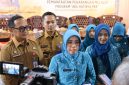 Ketua Tim Penggerak PKK Provinsi Banten Tinawati Andra Soni, memberikan keterangan saat di wawancara pers, (Dok/Total Banten)