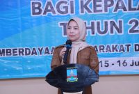 Bupati Serang, Ratu Rachmatuzzakiyah, Saat di Konfirmasi Samping Aula Gedung DPRD Kabupaten Serang (Pung/totalbanten). 