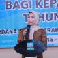 Bupati Serang, Ratu Rachmatuzzakiyah, Saat di Konfirmasi Samping Aula Gedung DPRD Kabupaten Serang (Pung/totalbanten). 